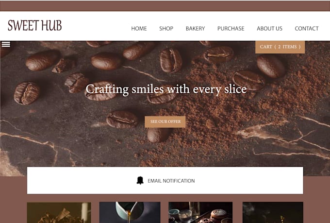 design a modern and responsive website UI llustrator or photoshop